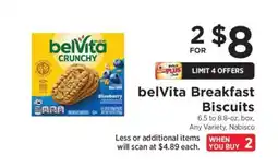 ShopRite belVita Breakfast Biscuits offer