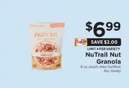 ShopRite NuTrail Nut Granola offer