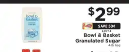 ShopRite Bowl & Basket Granulated Sugar offer