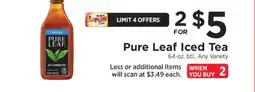 ShopRite Pure Leaf Iced Tea offer