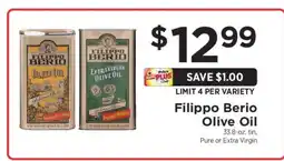 ShopRite Filippo Berio Olive Oil offer