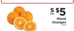 ShopRite Navel Oranges offer