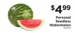 ShopRite Personal Seedless Watermelon offer