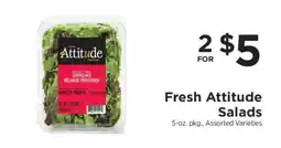 ShopRite Fresh Attitude Salads offer