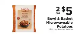ShopRite Bowl & Basket Microwaveable Potatoes offer