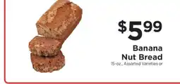ShopRite Banana Nut Bread offer