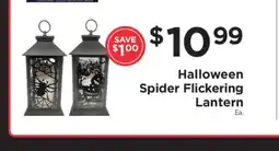 ShopRite Halloween Spider Flickering Lantern offer