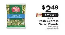 ShopRite Fresh Express Salad Blends offer
