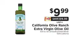 ShopRite California Olive Ranch Extra Virgin Olive Oil offer
