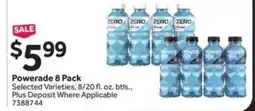 Stop&Shop Powerade 8 Pack offer