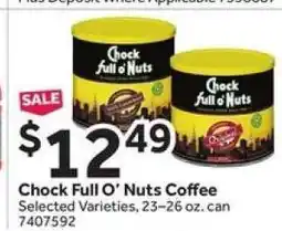 Stop&Shop Chock Full o'Nuts Coffee offer