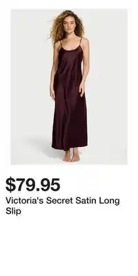 Victoria's Secret Victoria's Secret Satin Long Slip offer