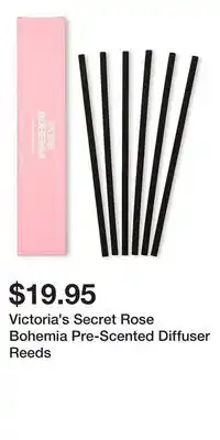 Victoria's Secret Victoria's Secret Rose Bohemia Pre-Scented Diffuser Reeds offer