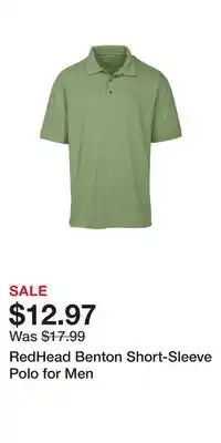 Cabela's RedHead Benton Short-Sleeve Polo for Men offer