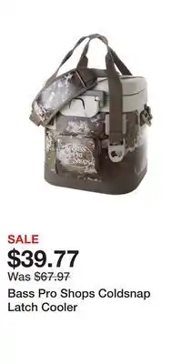Cabela's Bass Pro Shops Coldsnap Latch Cooler offer