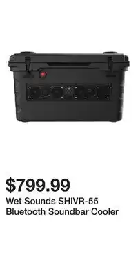 Cabela's Wet Sounds SHIVR-55 Bluetooth Soundbar Cooler offer