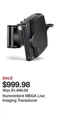 Cabela's Humminbird MEGA Live Imaging Transducer offer