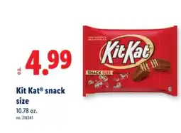 Lidl Kit Kat snack size offer