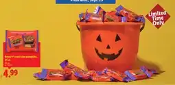 Lidl Reese's snack size pumpkins offer