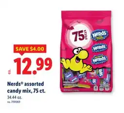 Lidl Nerds assorted candy mix offer
