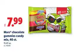 Lidl Mars chocolate gummies candy mix offer