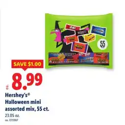 Lidl Hershey's Halloween mini assorted mix offer