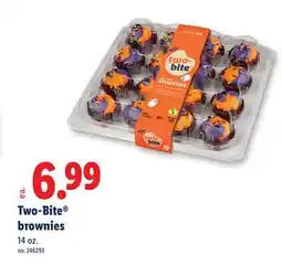 Lidl Two-Bite brownies offer