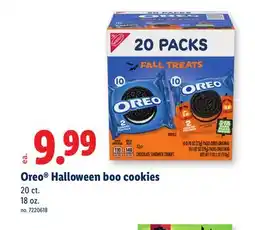 Lidl Oreo Halloween boo cookies offer
