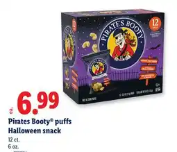 Lidl Pirates Booty puffs Halloween snack offer