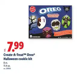 Lidl Create-A-Treat Oreo Halloween cookie kit offer