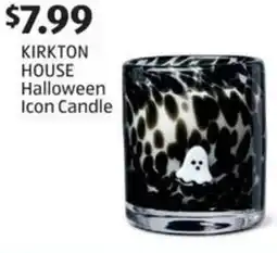 Aldi Kirkton house halloween icon candle offer