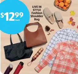 Aldi Live in style fashion shoulder bag offer