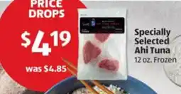 Aldi Specially Selected Ahi Tuna offer