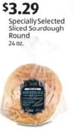 Aldi Specially Selected Sliced Sourdough Round offer