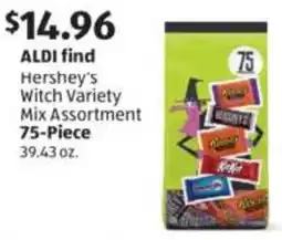 Aldi Hershey's Witch Variety Mix Assortment 75-Piece offer