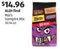 Aldi Mars Vampire Mix offer
