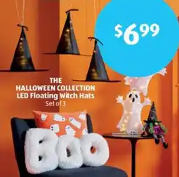 Aldi Halloween collection led floating witch hats offer