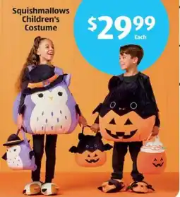 Aldi Squishmallows Children's Costume offer