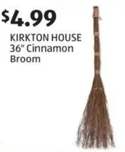 Aldi Kirkton house 36" cinnamon broom offer