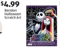 Aldi Bendon Halloween Scratch Art offer