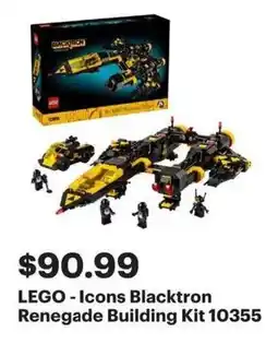 Best Buy LEGO - Icons Blacktron Renegade Building Kit 10355 offer