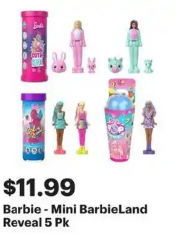 Best Buy Barbie - Mini BarbieLand Reveal offer