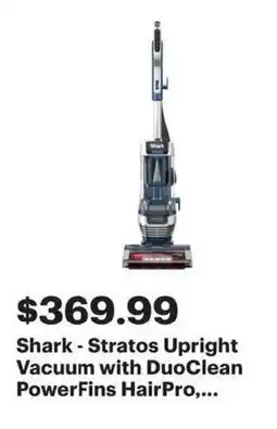 Best Buy Shark - Stratos Upright Vacuum with DuoClean PowerFins Hair Pro,... offer