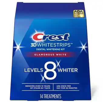 Walgreens Glamorous White At-Home Teeth Whitening Kit 8 Levels Whiter offer