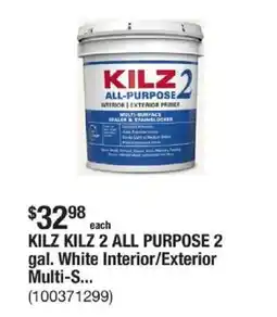 The Home Depot Kilz2 all-purpose offer