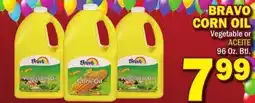 Bravo Supermarkets Bravo corn oil offer