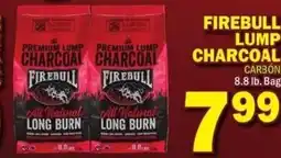 Bravo Supermarkets Firebull lump charcoal offer