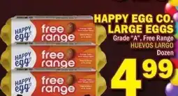 Bravo Supermarkets Happy egg co. large eggs offer