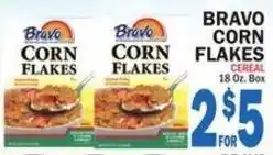 Bravo Supermarkets Bravo corn flakes offer