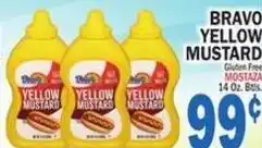 Bravo Supermarkets Bravo yellow mustard offer